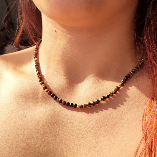 Tiger eye necklace