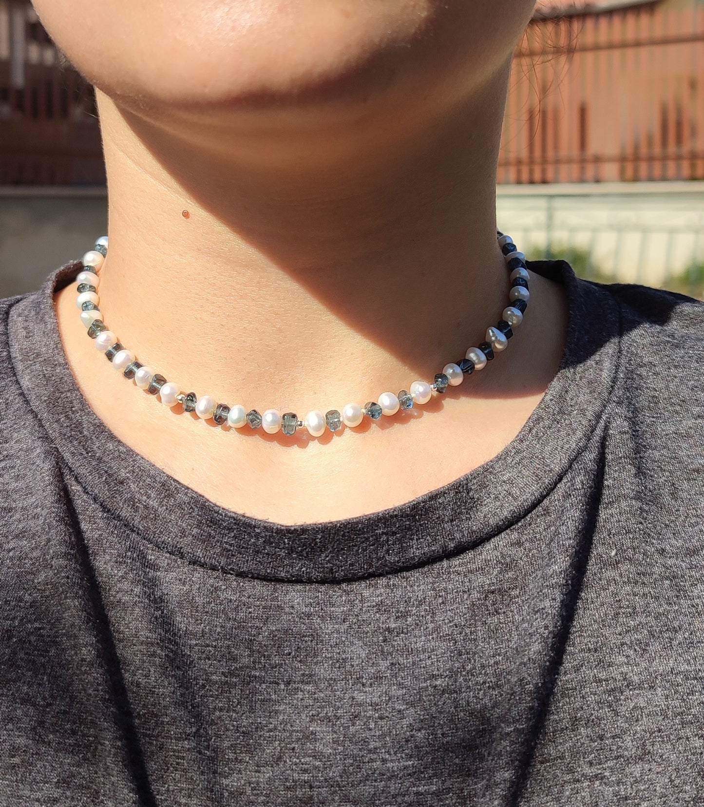 Collar océano.